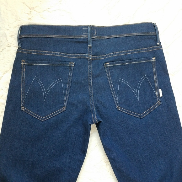 MOTHER The Curfew Blue Skies and Promises Flare Jeans - Picture 5 of 12